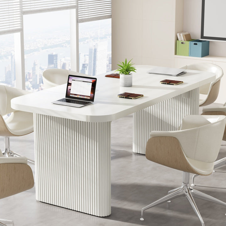 Adi Meeting Table | White