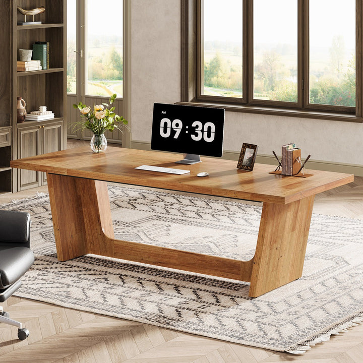 Aki Boss table | Brown