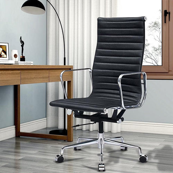 Noah Workstation High Back Office Chair | Black