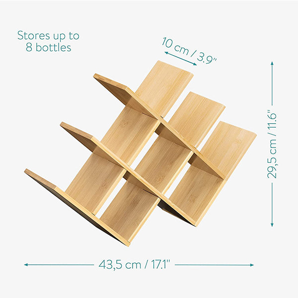 Savi Bottle Holder | Rubberwood