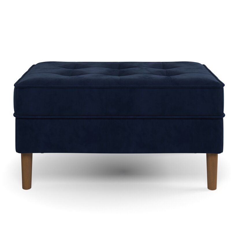 Diyas Ottoman | Navy Blue