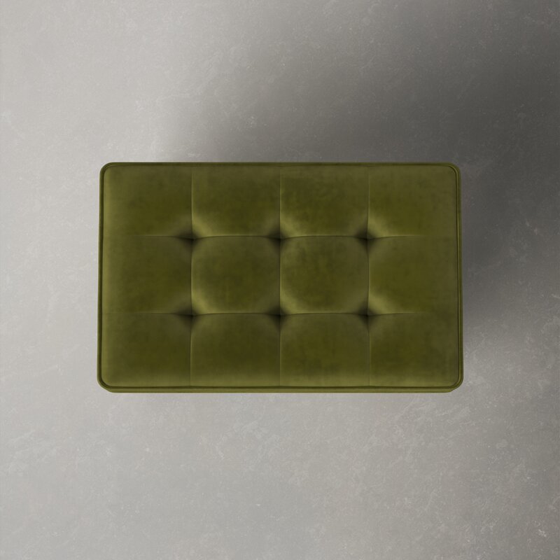 Diyas Ottoman | Olive Green