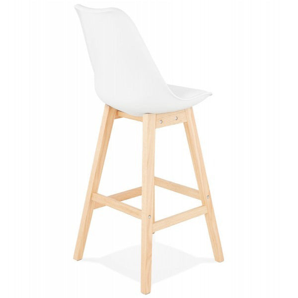 Samuel Bar Stool | White