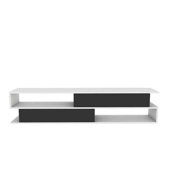 Nathan Tv Stand | White & Black