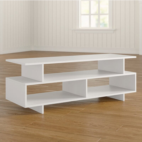 Deccan TV Stand | White