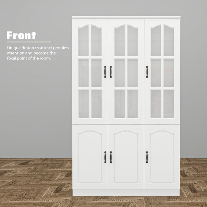 keji  Tall Crockery Unit |White