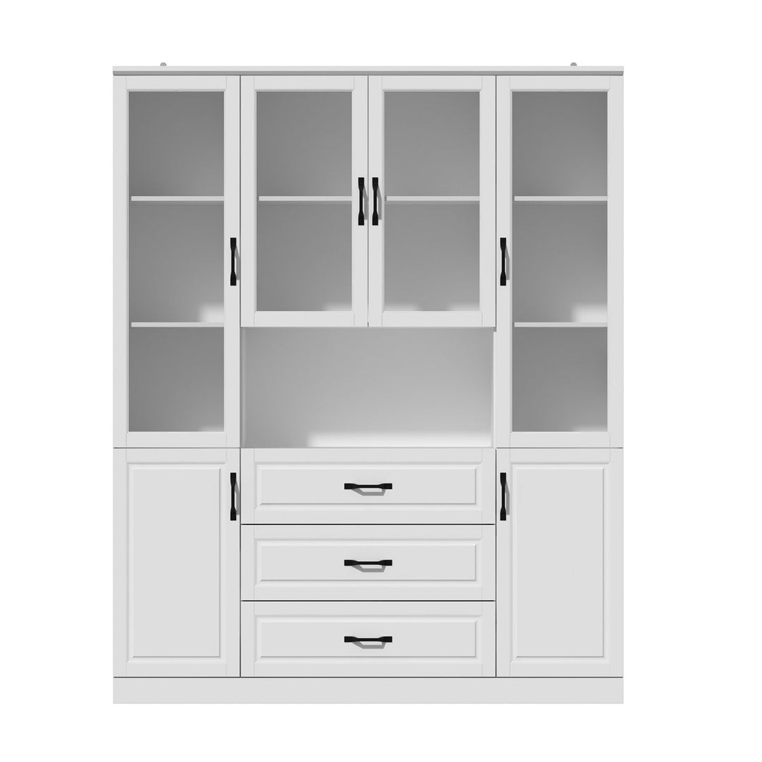 Daiki Tall Crockery Unit | White