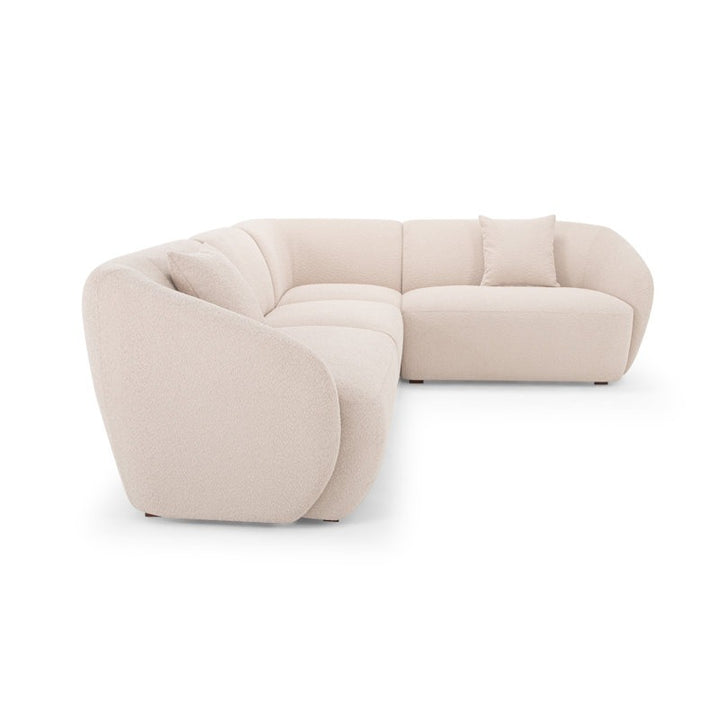 Texido L-Shape Sofa | Beige | Right Facing
