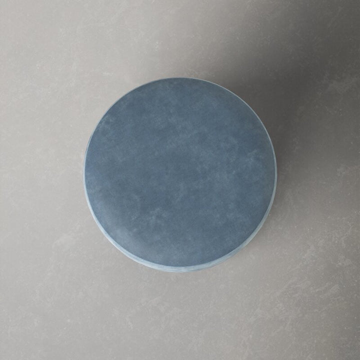 Zoby Ottoman | Dust Blue