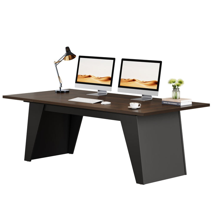 Hana  Boss Table | Brown & Black
