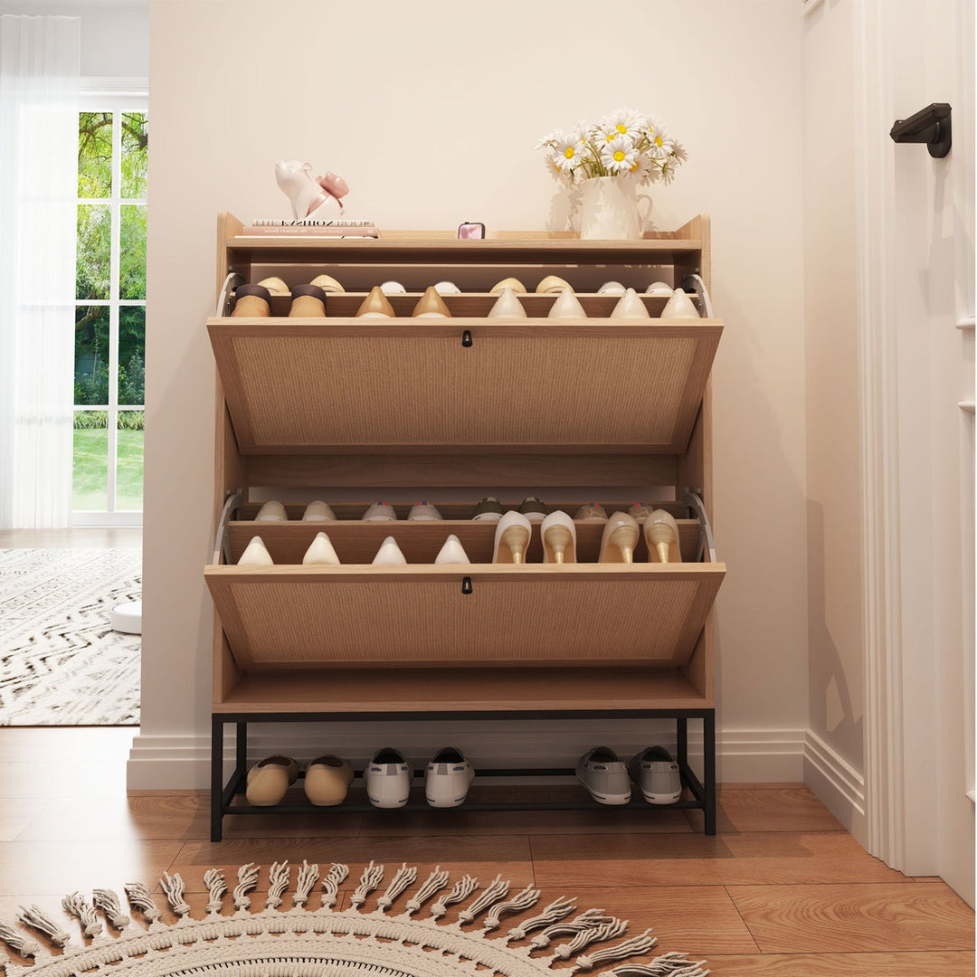Halyna  Shoes Rack | Beige
