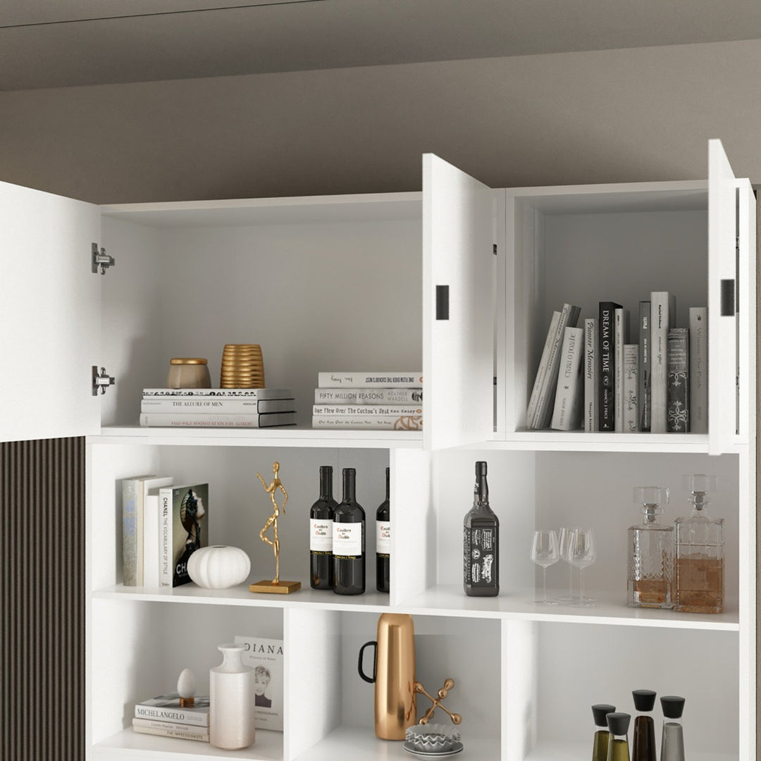 Tree Tall Crockery Unit | White