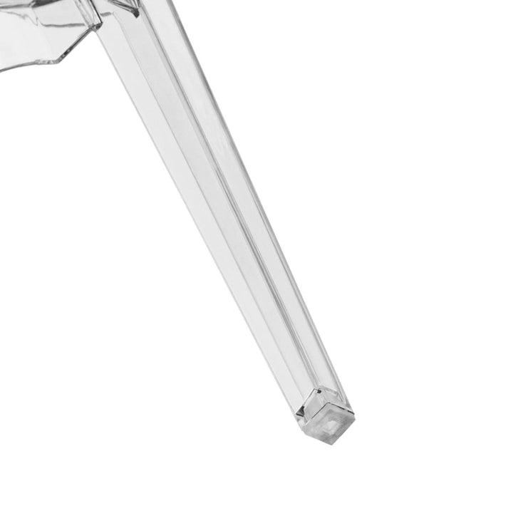 Saskia Arm Acrylic  Chair | Clear