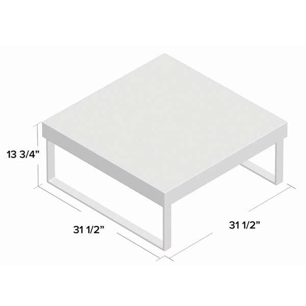 Ella Coffee Table | White