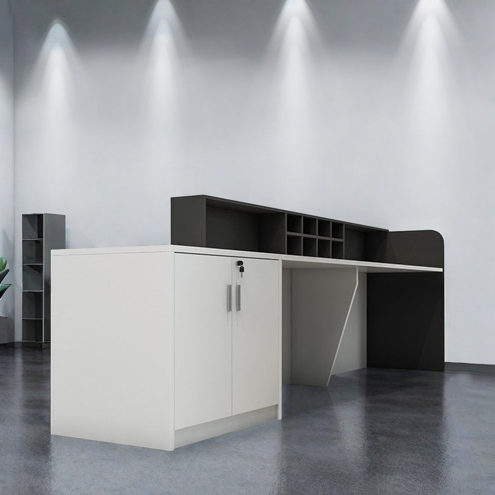 Aote Reception Table | Grey + White