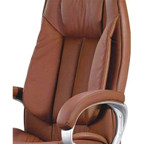 Elijah Executive High Back Office Chair |Brown