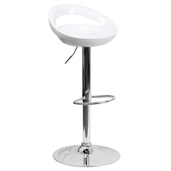 Hudson Bar Stool | White