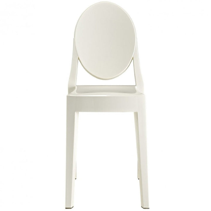 Mathilda Acrylic  Chair |  White