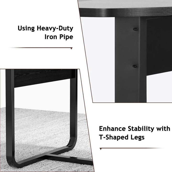 Rin Conference table| Black