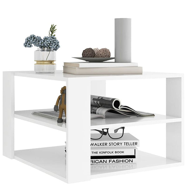 Double Coffee Table | White