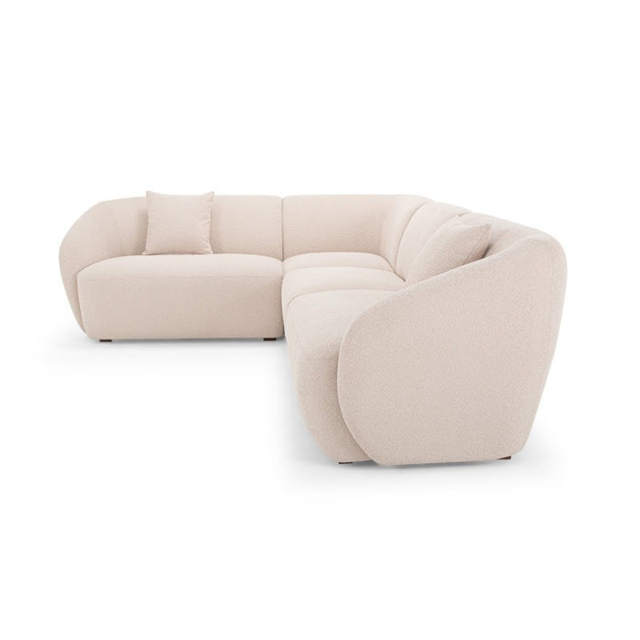 Texido L-Shape Sofa | Beige | Right Facing