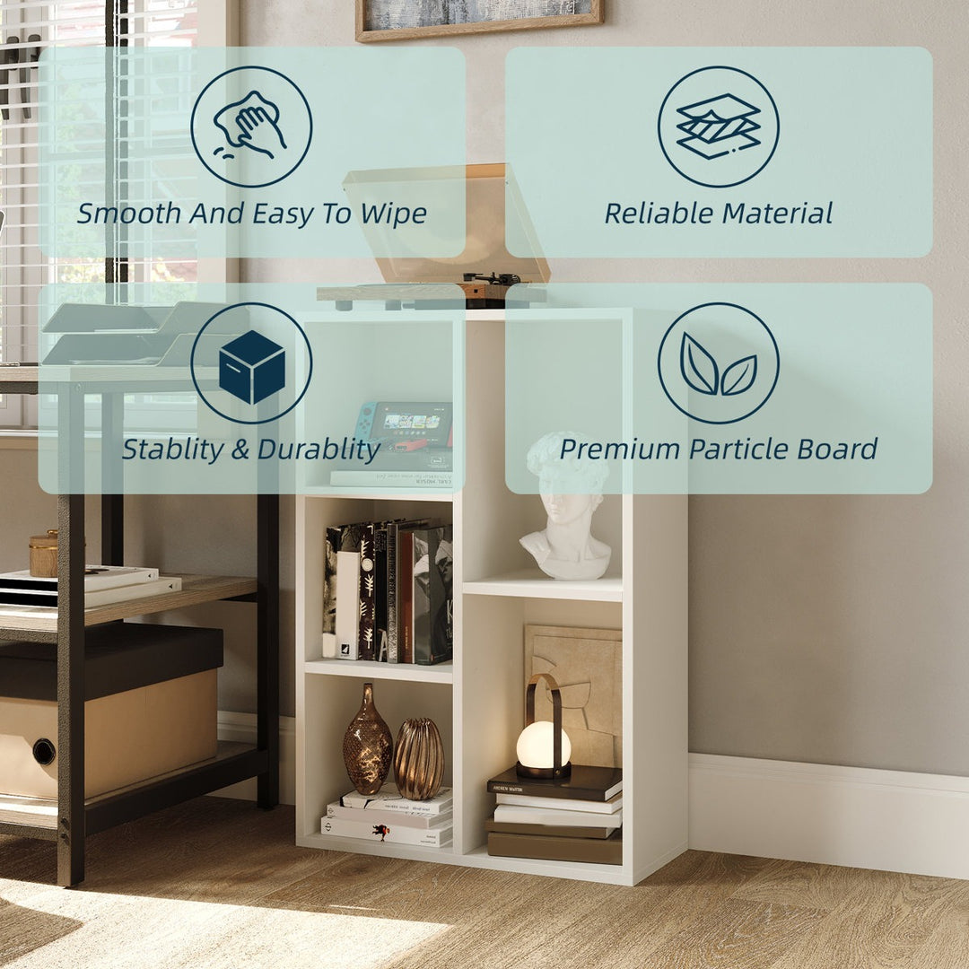 Paua Open Storage | White