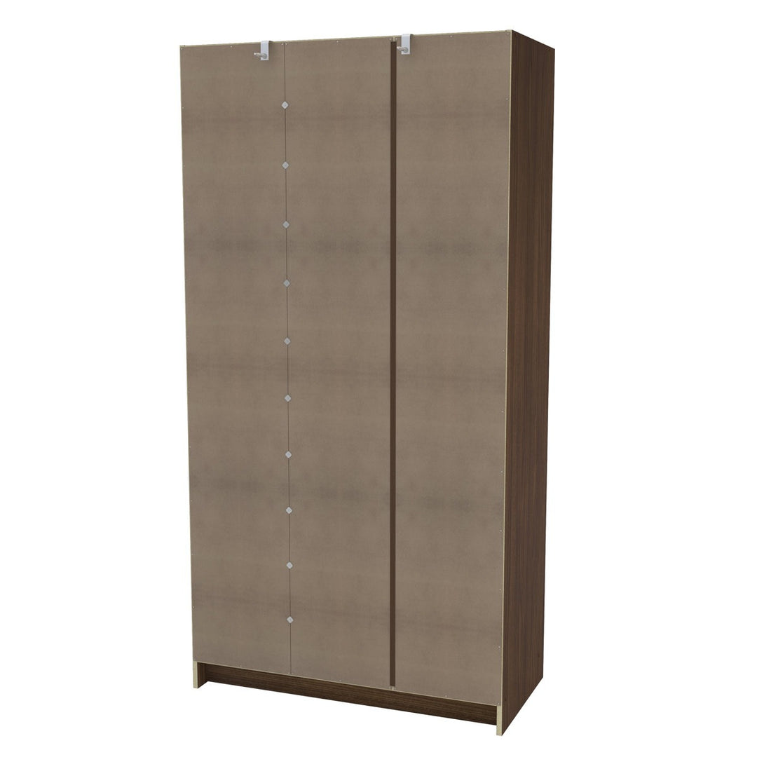 Umi  3 Door Wardrobe | Brown