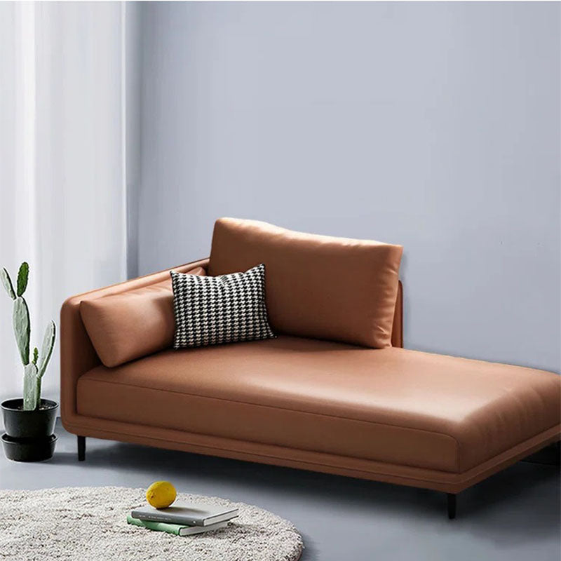 Derek Chaise Lounge | Tan | Facing Left