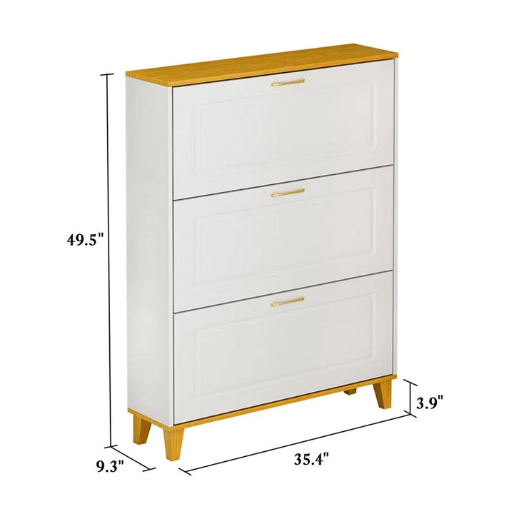 Sontse  Shoe Rack | White