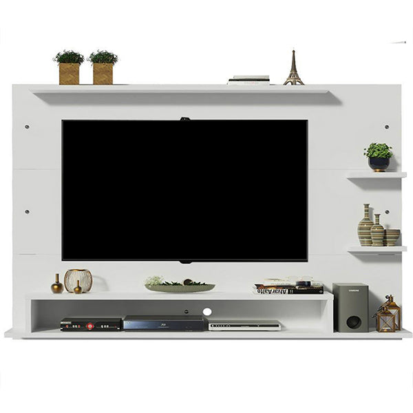 Panel Wall Mount TV Unit | White | 50 Inches