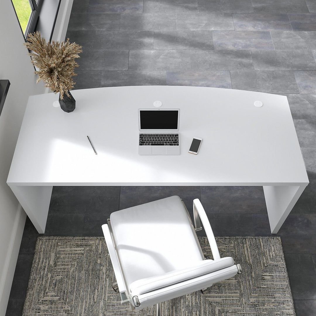 Yuri  Executive  table | White