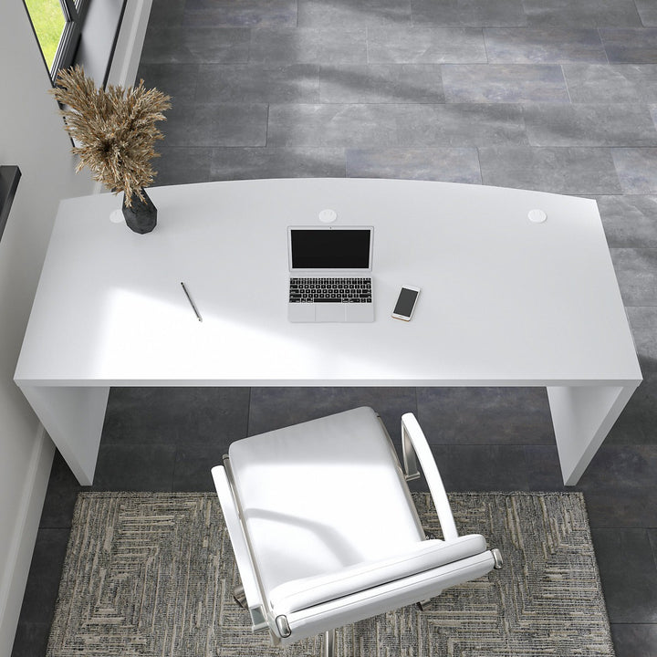 Yuri  Executive  table | White