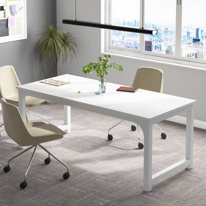 Jun Meeting  table | White
