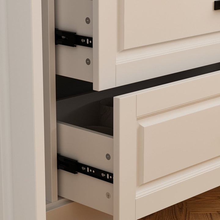 Daiki Tall Crockery Unit | White