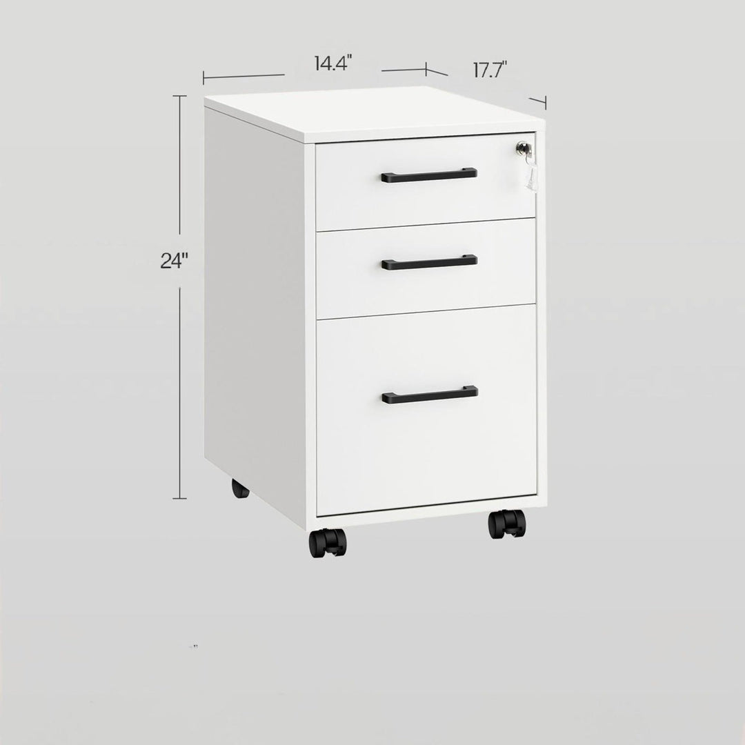 Zeal Pedestal Drawer | White