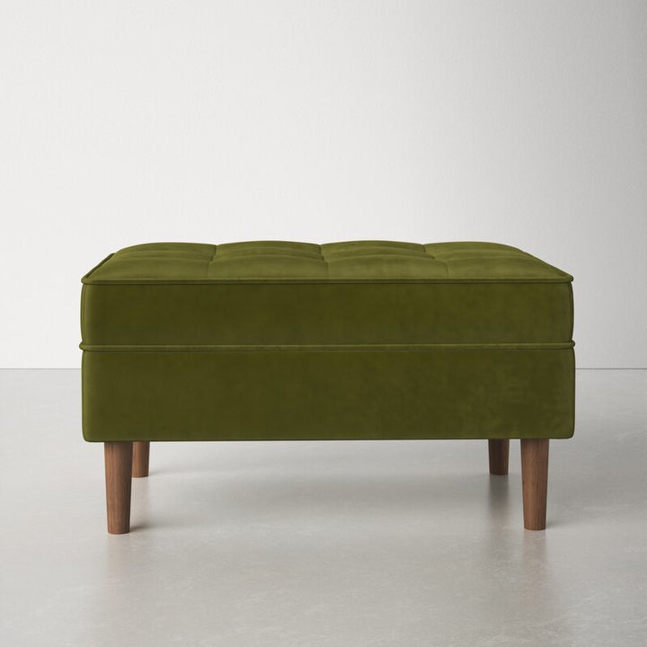 Diyas Ottoman | Olive Green