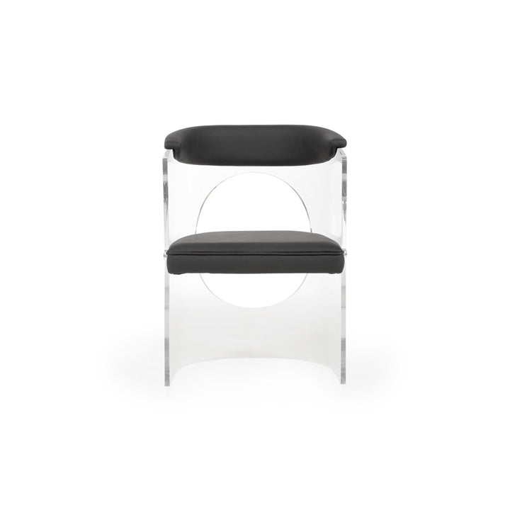 Solomiya Arm  Acrylic Chair
