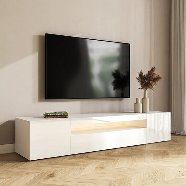 Nav Tv Stand | Medium | White