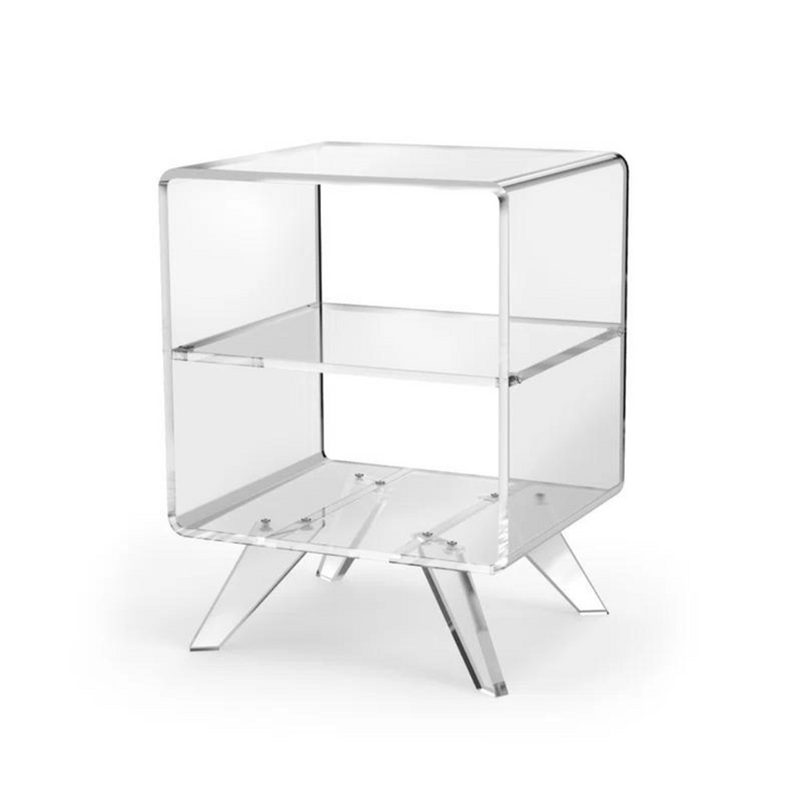 Saic Acrylic End Table | Clear