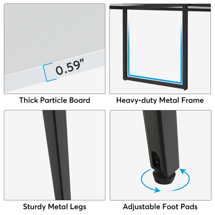 Eli  Conference table | White