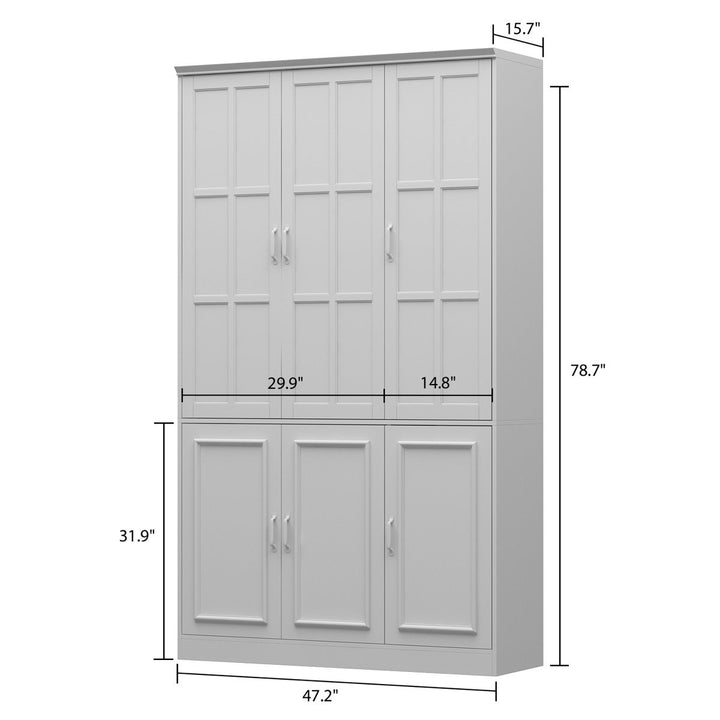 Day Tall Crockery Unit | White