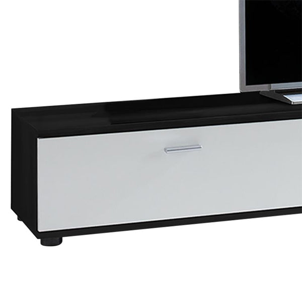 Web TV Unit Set | White & Black