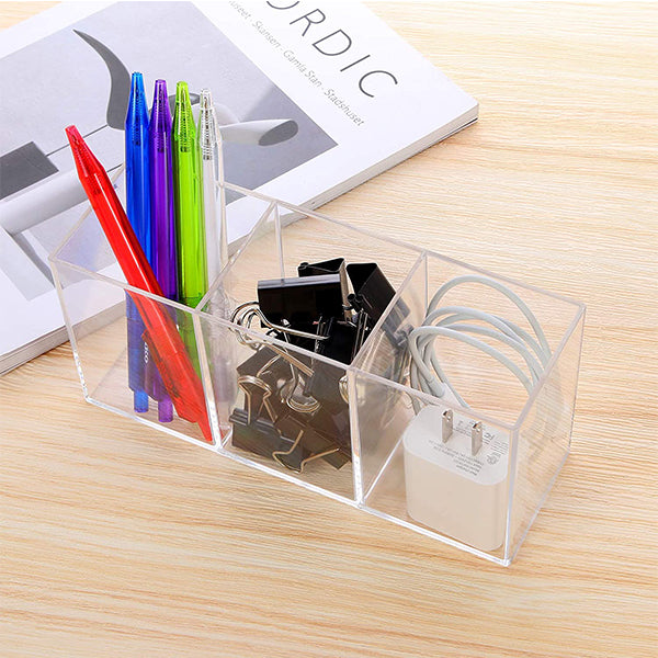 3 superior Pen stand | Clear