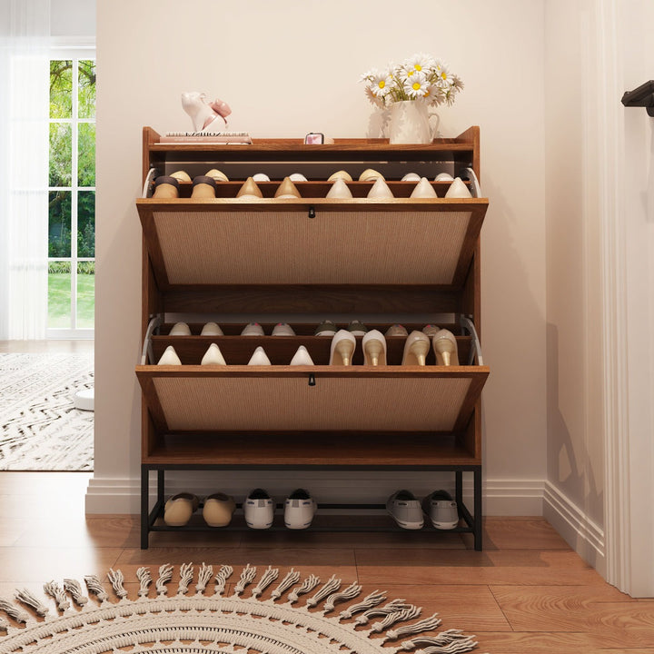 Halyna  Shoe Rack | Brown