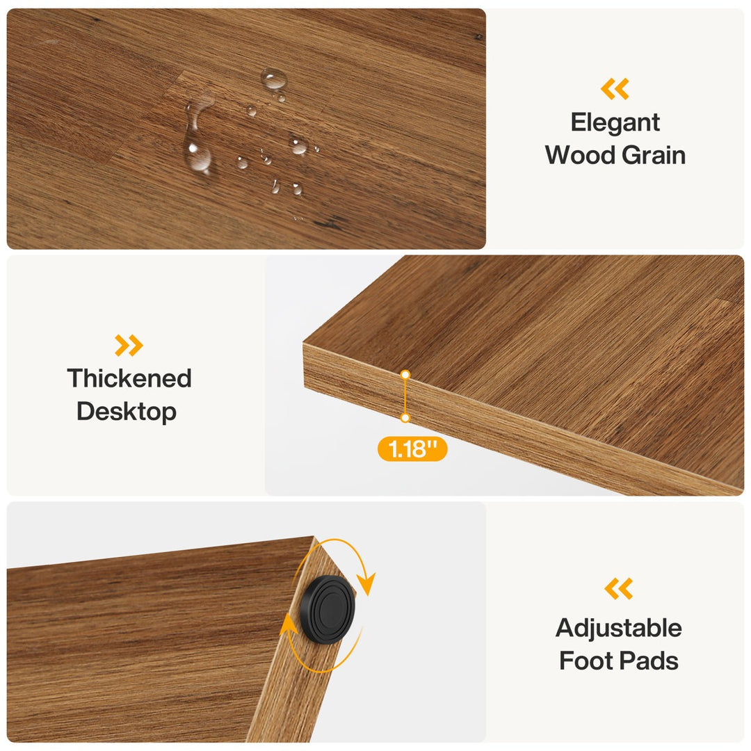 Aki Boss table | Brown