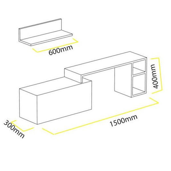 Bay Tv Stand | White