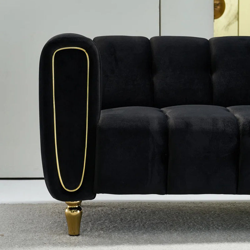 Goldbar Sofa | 2 seater | Black