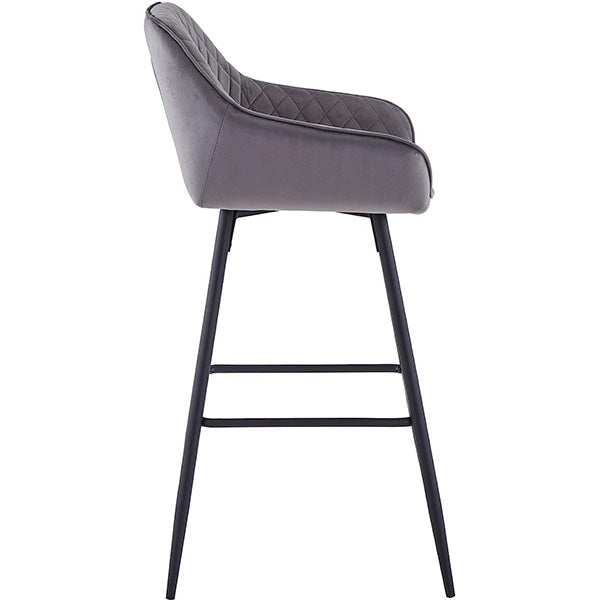 Asher Bar Stool | Grey