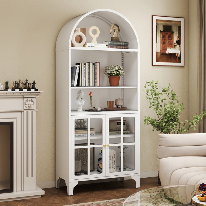 Masuru Tall Crockery Unit | White