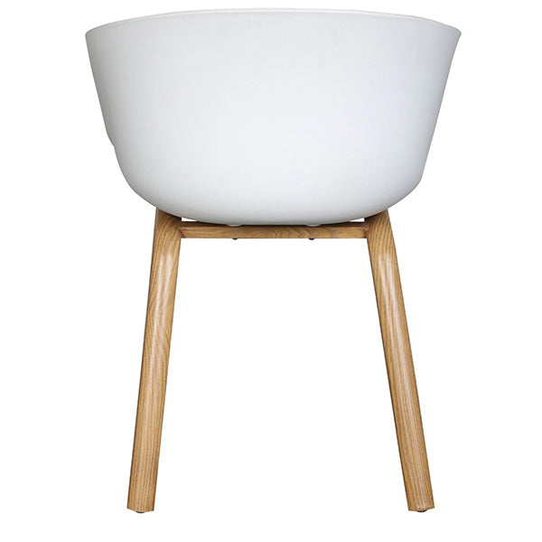 Muel Lounge Chair | White